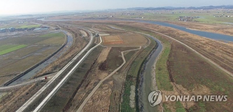 만경강 자전거 도로 (출처=연합뉴스)