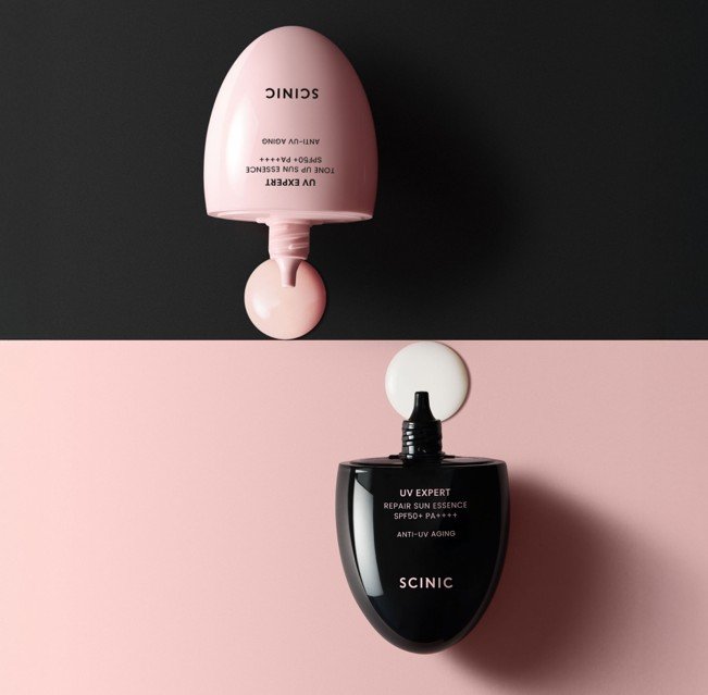 SK스퀘어 자회사 11번가의 뷰티 브랜드 '싸이닉(SCINIC)'이 안티 에이징 기능을 강화한 선케어 신제품 'UV 엑스퍼트 선 에센스' 2종을 선보인다고 25일 밝혔다.(사진=십일번가 제공) *재판매 및 DB 금지