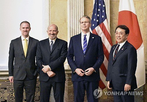 미일, 워싱턴서 2차 관세 협상 (출처=연합뉴스)
