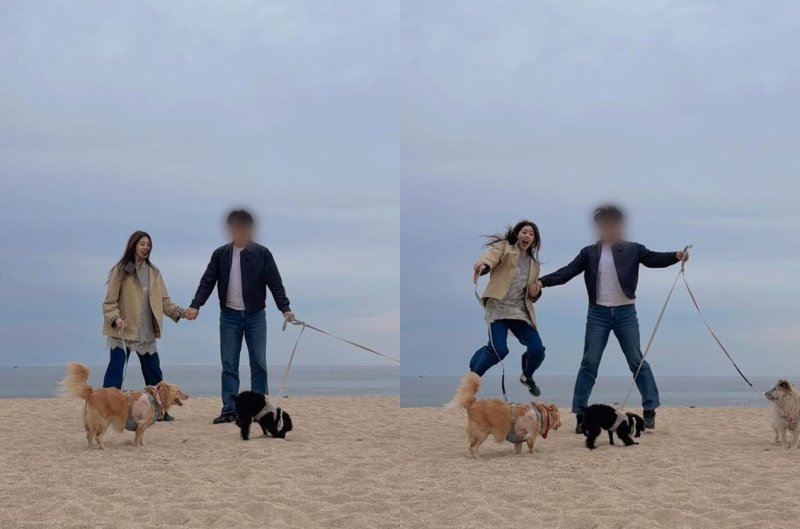 서동주, 4살 연하 ♥예비신랑과 미소…행복한 가족여행