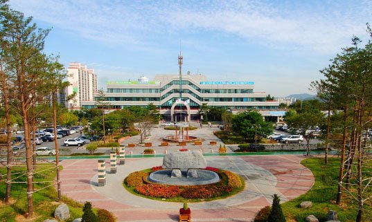 아산시청 전경. ⓒ News1