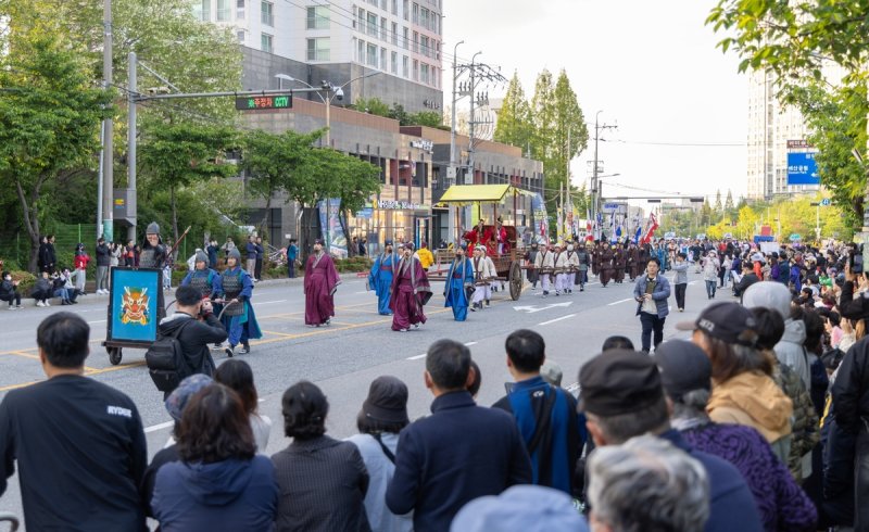 무왕행차 퍼레이드 (출처=연합뉴스)