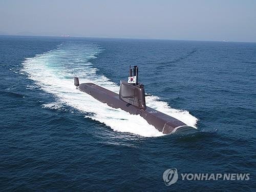 HD현대중공업이 건조한 3천t급 잠수함 '신채호함' (출처=연합뉴스)