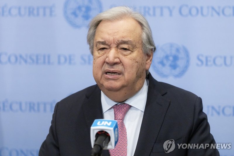 유엔총장 "세계, 인도·파키스탄 군사충돌 감당못해" 자제 촉구 (출처=연합뉴스)