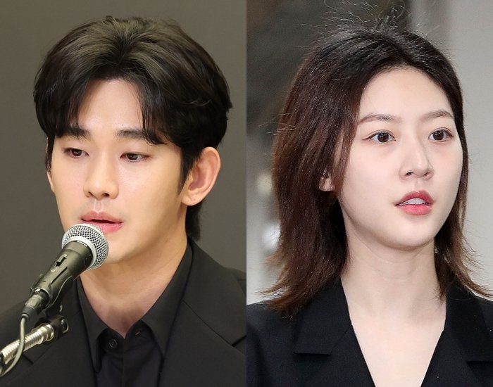 김수현(왼쪽), 故 김새론 ⓒ 뉴스1 DB