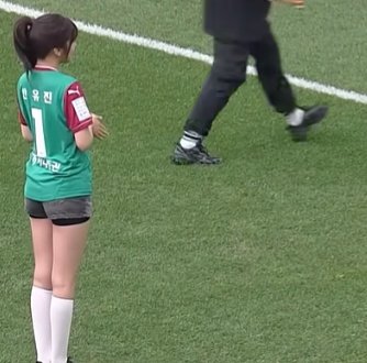 안유진은 다르다…대전 유니폼 완벽 소화 "유니폼 아닌 우리의 문제"
