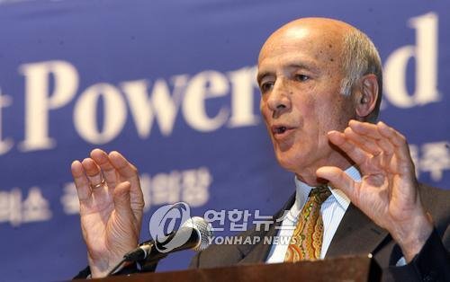 조지프 나이 교수의 생전 모습 (출처=연합뉴스)