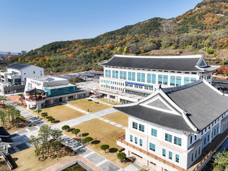 경북도교육청 전경 ⓒ News1 김대벽기자