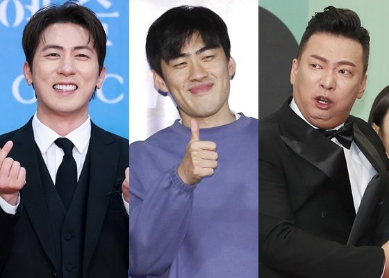 (왼쪽부터) 김원훈, 조진세, 박준형 ⓒ 뉴스1 DB