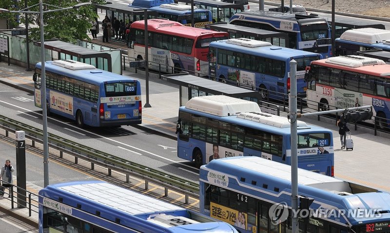 버스노조, 교섭 결렬 시 동시파업 (출처=연합뉴스)