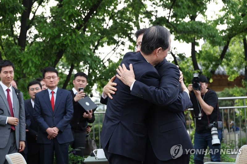 회동 마친 김문수-한덕수 (출처=연합뉴스)
