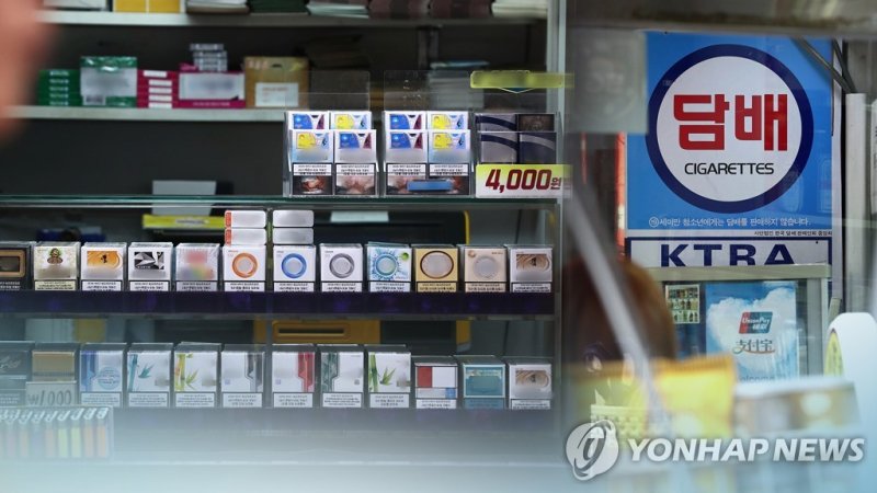 담뱃값 인상 (CG) (출처=연합뉴스)