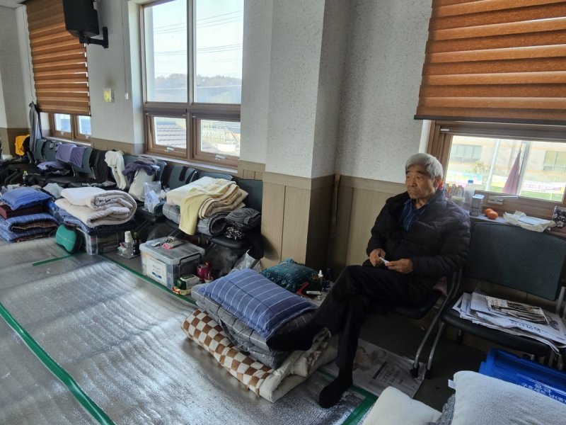 산불 당시 떠올리는 임병하 할아버지 (출처=연합뉴스)