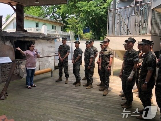 군인(인천 옹진군 제공.재판매 및 DB금지)