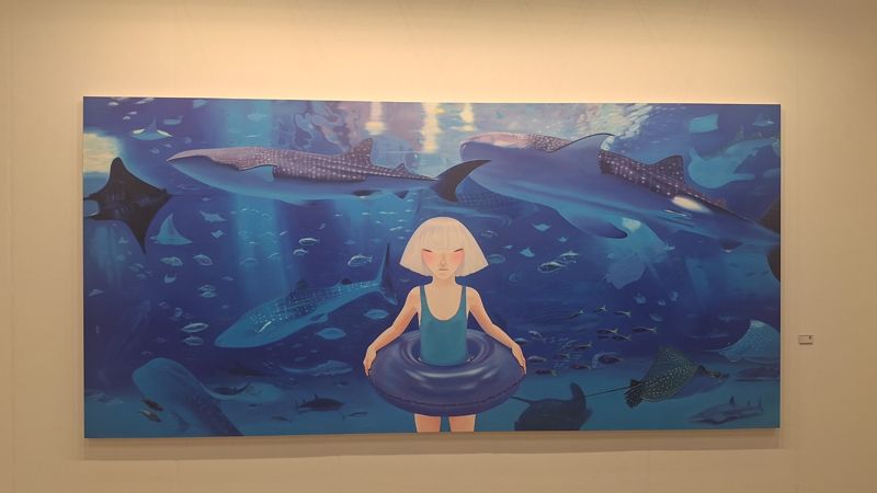 조현화랑의 이소연 'Whale shark'. 사진=유선준 기자