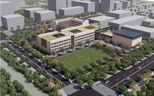 광주 AI 영재학교 조감도 (출처=연합뉴스)