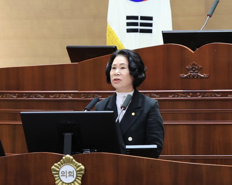 [천안=뉴시스] 박우경 기자=김행금 충남 천안시의회 의장 2024.7.4. spacedust1@newsis.com *재판매 및 DB 금지