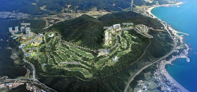 웨일즈코브 울산 관광단지 조감도 (출처=연합뉴스)