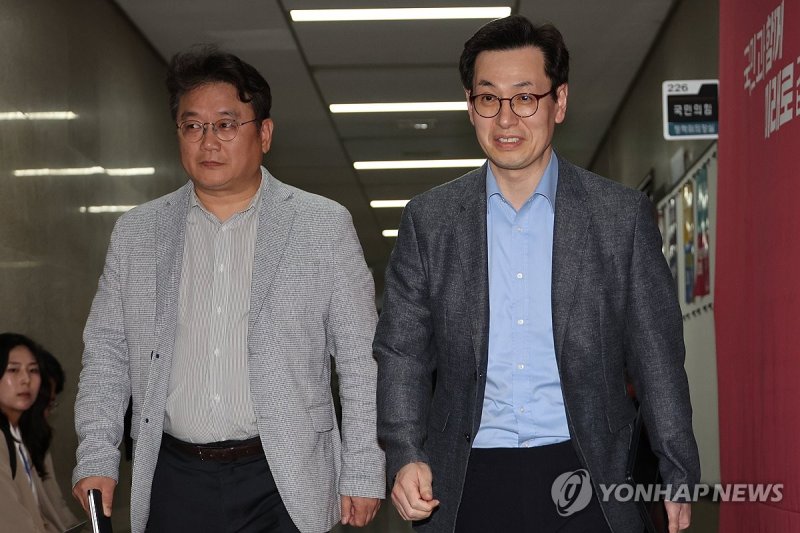 김문수·한덕수 후보 단일화 협상 재개 (출처=연합뉴스)