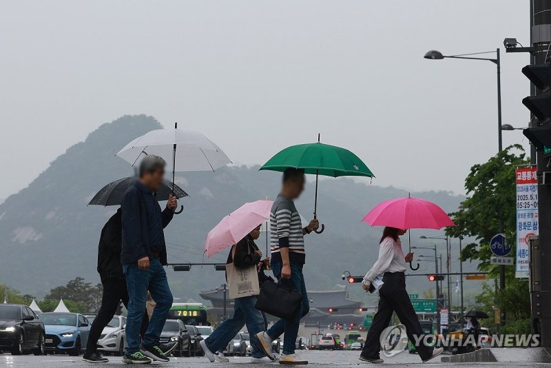 비 내리는 서울 (출처=연합뉴스)