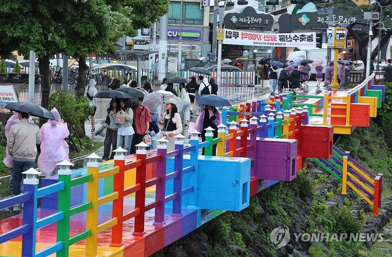비 내리는 제주 (출처=연합뉴스)