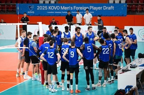 프로배구 외국인 트라이아웃 장면 (출처=연합뉴스)