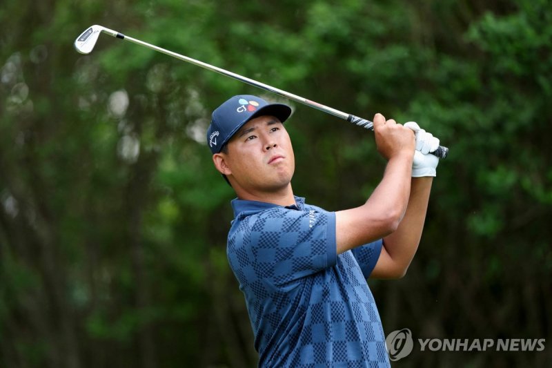 김시우(1라운드 경기 모습) (출처=연합뉴스)