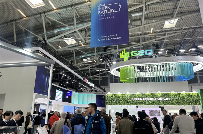 [서울=뉴시스] 인터배터리 유럽 2025의 모습. (사진=한국배터리산업협회 제공) 2025.5.9. photo@newsis.com *재판매 및 DB 금지
