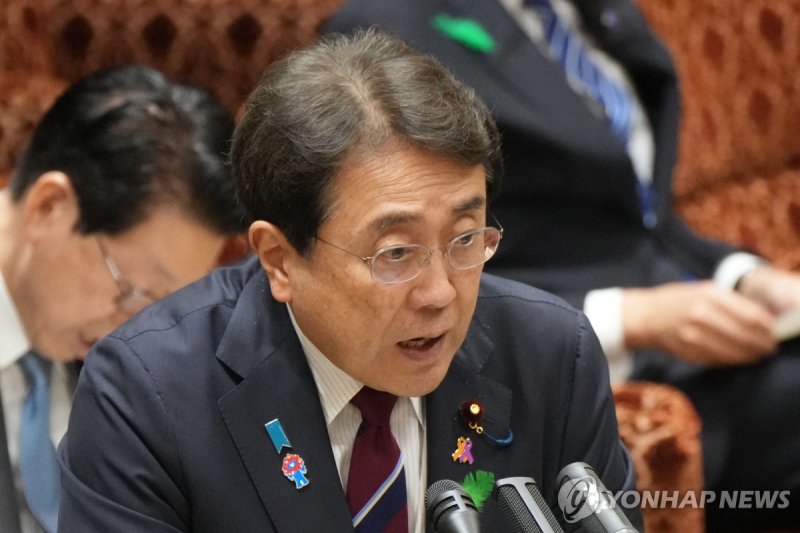 아카자와 료세이 일본 경제재생상 (출처=연합뉴스)