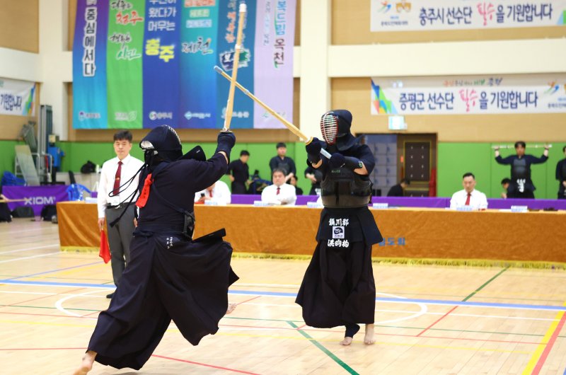 충주 충북도민체전 검도 경기 모습 *재판매 및 DB 금지