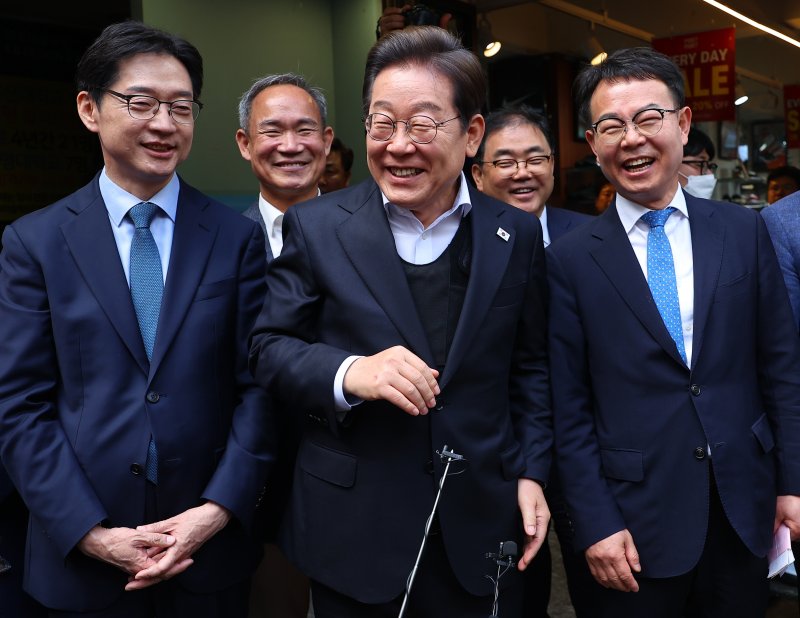 이재명 더불어민주당 대통령 후보. (공동취재) ⓒ News1 이재명 기자