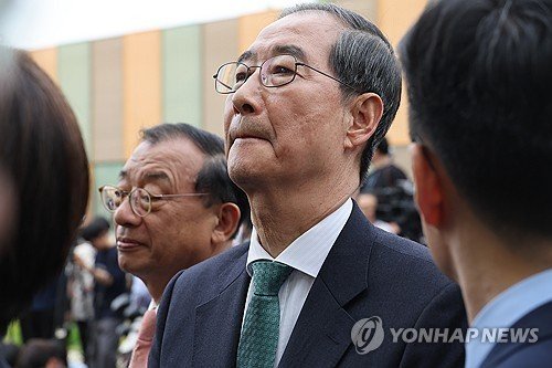 생각에 잠긴 한덕수 대선 예비후보 (출처=연합뉴스)