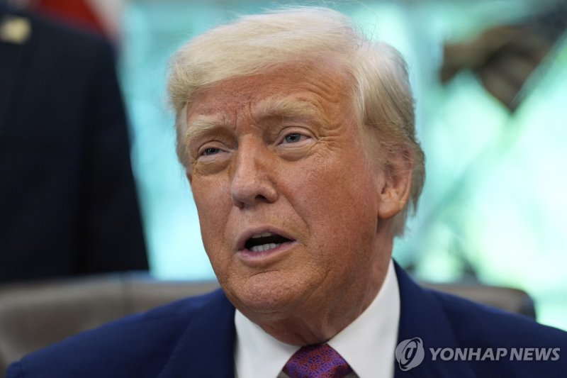 도널드 트럼프 미 대통령 (출처=연합뉴스)
