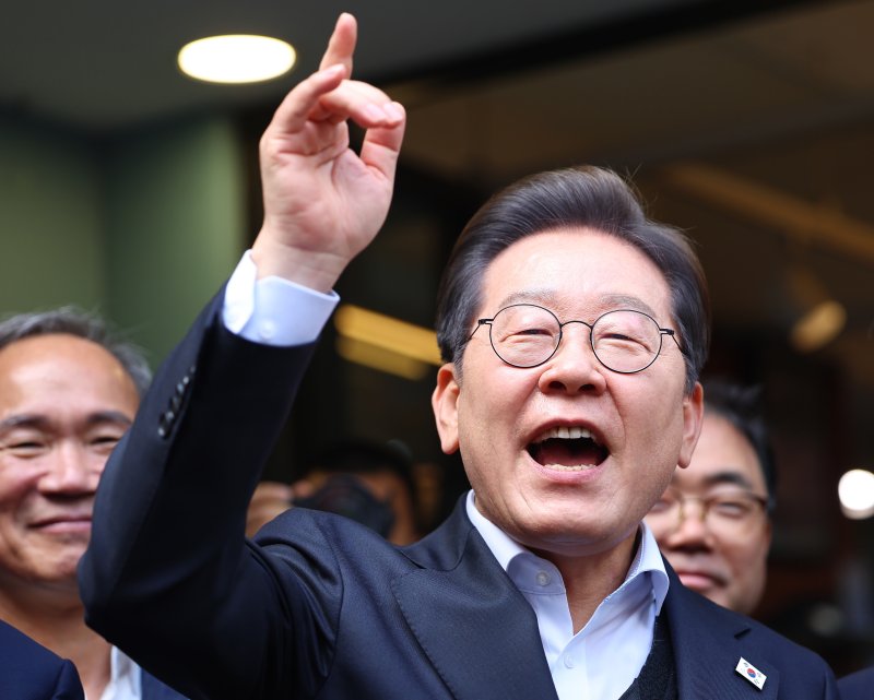 이재명 더불어민주당 대통령 후보. (공동취재) ⓒ News1 이재명 기자
