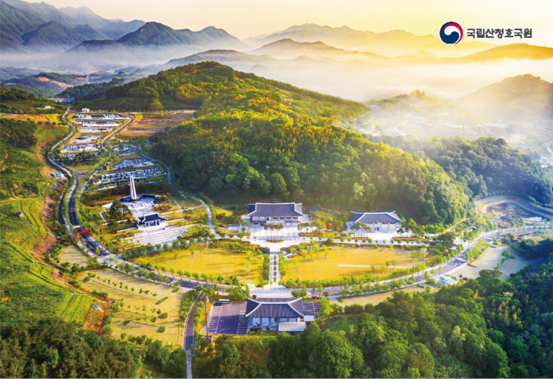 ‘국립산청호국원 제2묘역’ 1만 기 규모 완공, 내일 준공식