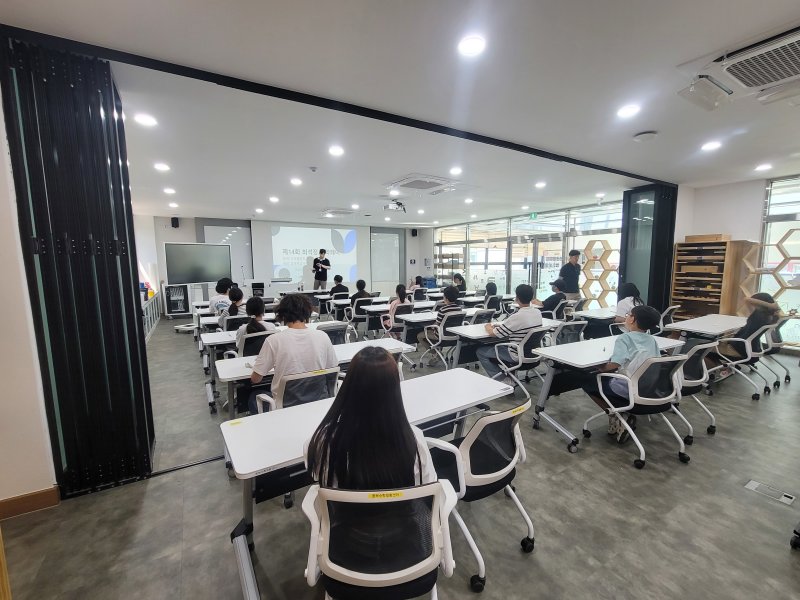 충북자연과학교육원이 지난해 운영한 '최석정 수학 페어' 모습.(충북교육청 제공. 재판매 및 DB금지)/뉴스1