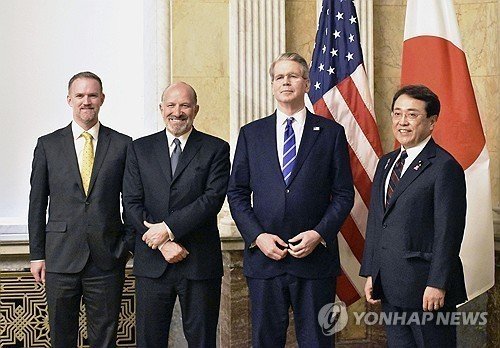 미일 2차 관세 협상 (출처=연합뉴스)