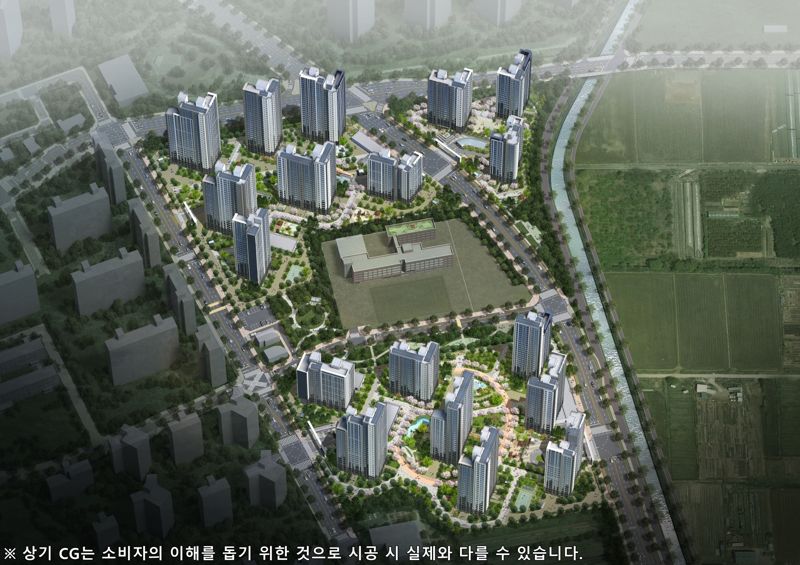 효성중공업, '해링턴 플레이스 풍무' 1769가구 공급한다