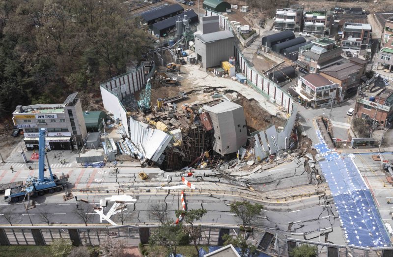 광명시, 신안산선 공사현장 붕괴 사고 '자체 진상 조사' 착수