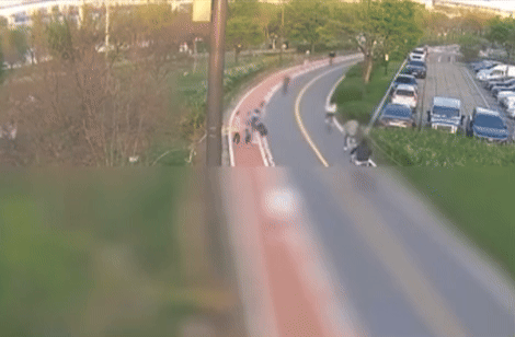 "자전거 도로에서 갑자기 튀어나왔는데 제가 가해자 되나요?"