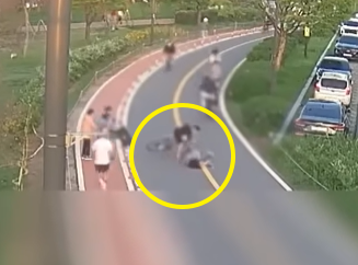 자전거 도로에서 갑자기 튀어나왔는데 제가 가해자 되나요?