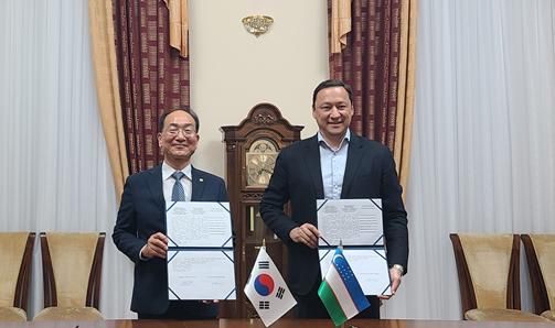 국가철도공단,K-철도 중앙亞 진출 확대 교두보 놨다