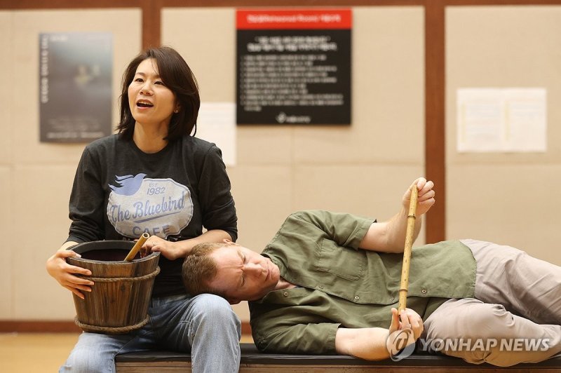 오페라 '물의 정령' 연습실 공개 (출처=연합뉴스)