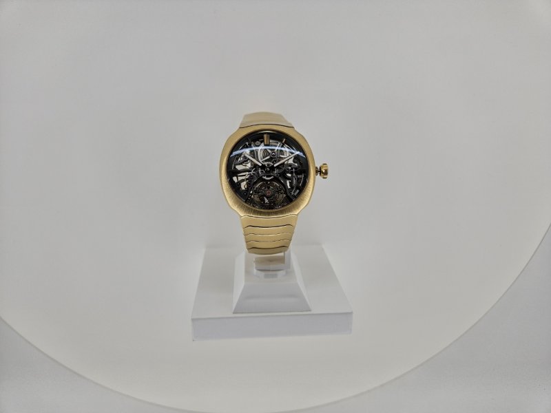 모저앤씨 스트림라이너 투르비용 스켈레톤 부티크 에디션.ⓒ 뉴스1/김진희 기자.