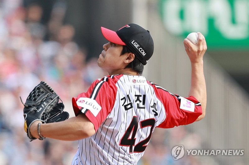 역투하는 김진성 (출처=연합뉴스)