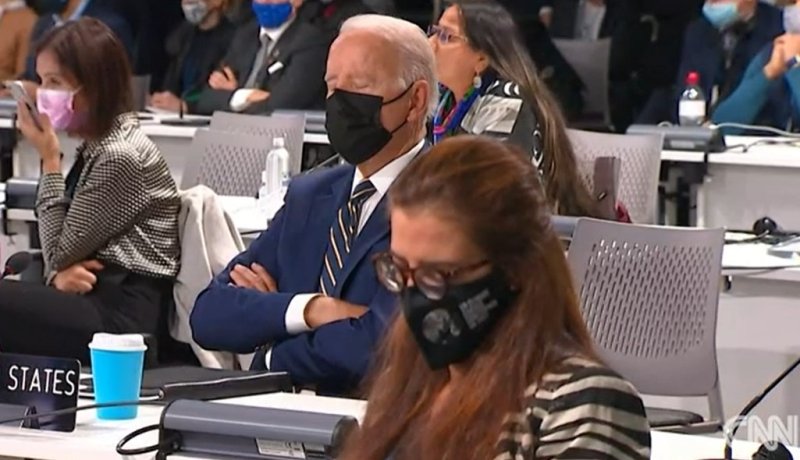 2021년 정상회의 중 조는 모습 목격된 바이든 당시 미국 대통령 (출처=연합뉴스)