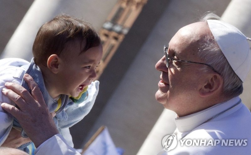 2013년 프란치스코 교황 즉위미사 (출처=연합뉴스)