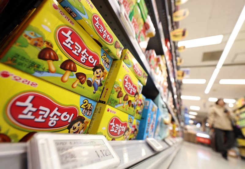 서울의 한 대형마트에 진열된 초코송이. 2024.12.1/뉴스1 ⓒ News1 구윤성 기자