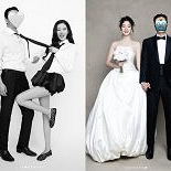 아이린, 사업가 ♥남편과 웨딩화보 공개…선남선녀 비주얼