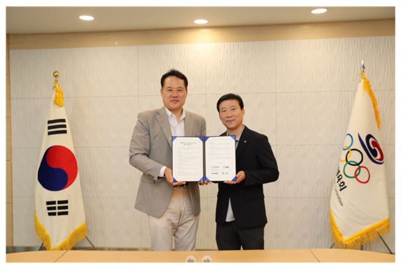 KH그룹 알펜시아리조트-국가대표 선수촌 MOU “국가대표 복리후생 강화”